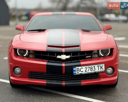 Красный Шевроле Камаро, объемом двигателя 6.2 л и пробегом 33 тыс. км за 22400 $, фото 2 на Automoto.ua