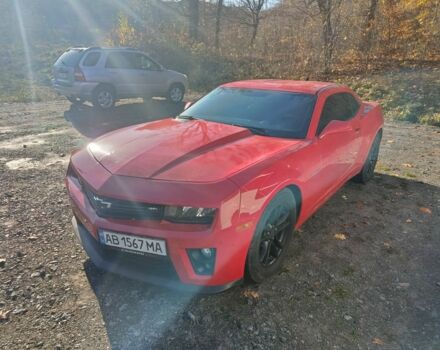 Красный Шевроле Камаро, объемом двигателя 3.6 л и пробегом 200 тыс. км за 9000 $, фото 7 на Automoto.ua