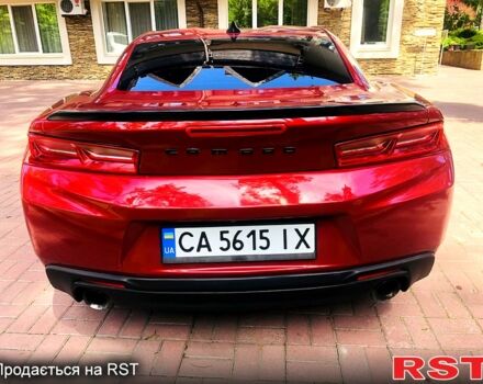 Шевроле Камаро 2016 в Черкассах на Automoto.ua Красный Шевроле Камаро, объемом двигателя 2 л и пробегом 135 тыс. км за 17500 $, фото 2 на Automoto.ua