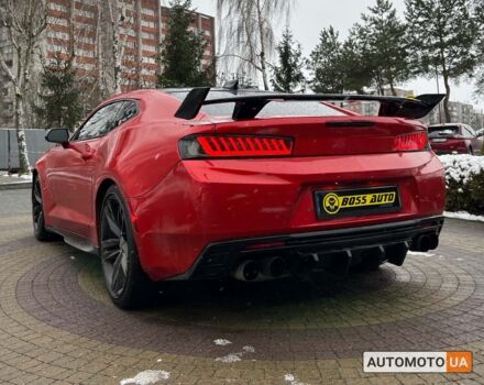 Красный Шевроле Камаро, объемом двигателя 3.6 л и пробегом 34 тыс. км за 28700 $, фото 4 на Automoto.ua