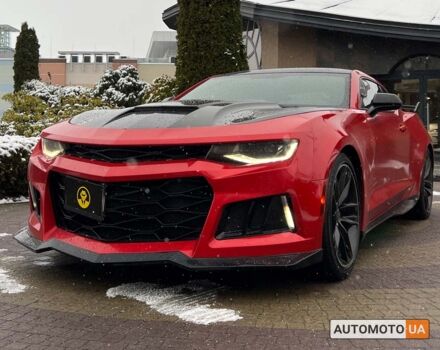 Красный Шевроле Камаро, объемом двигателя 3.6 л и пробегом 34 тыс. км за 28700 $, фото 2 на Automoto.ua