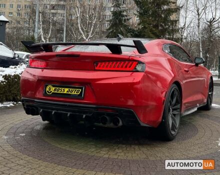 Красный Шевроле Камаро, объемом двигателя 3.6 л и пробегом 34 тыс. км за 28700 $, фото 6 на Automoto.ua