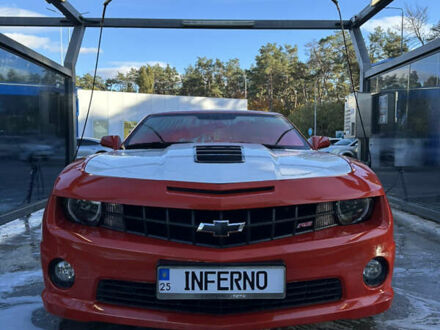 Красный Шевроле Камаро, объемом двигателя 3.56 л и пробегом 99 тыс. км за 16500 $, фото 1 на Automoto.ua