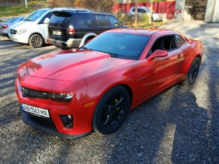 Красный Шевроле Камаро, объемом двигателя 3.6 л и пробегом 200 тыс. км за 9000 $, фото 1 на Automoto.ua