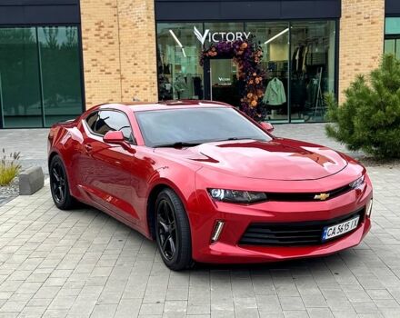 Красный Шевроле Камаро, объемом двигателя 2 л и пробегом 145 тыс. км за 15000 $, фото 1 на Automoto.ua