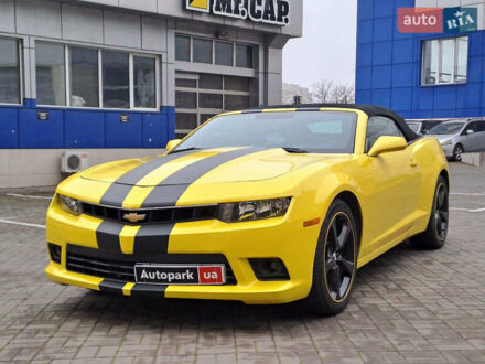 Жовтий Шевроле Камаро, об'ємом двигуна 3.5 л та пробігом 106 тис. км за 14940 $, фото 1 на Automoto.ua