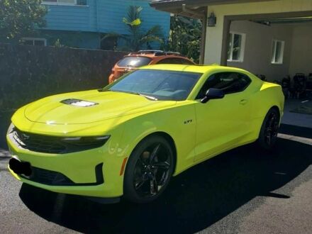 Шевроле Камаро 2020 у Львові на Automoto.ua Жовтий Шевроле Камаро, об'ємом двигуна 6.2 л та пробігом 1 тис. км за 4990 $, фото 1 на Automoto.ua