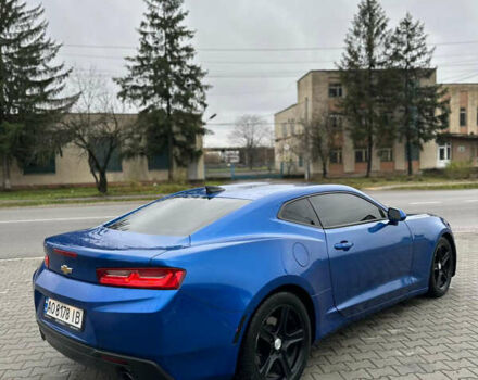 Синій Шевроле Камаро, об'ємом двигуна 2 л та пробігом 58 тис. км за 13200 $, фото 5 на Automoto.ua