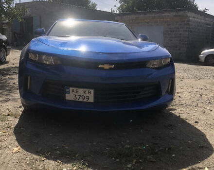 Синий Шевроле Камаро, объемом двигателя 2 л и пробегом 110 тыс. км за 18000 $, фото 1 на Automoto.ua