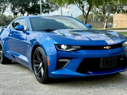 Синий Шевроле Камаро, объемом двигателя 6.2 л и пробегом 79 тыс. км за 6500 $, фото 1 на Automoto.ua