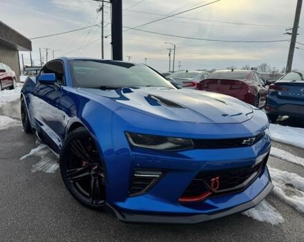 Синий Шевроле Камаро, объемом двигателя 6.2 л и пробегом 66 тыс. км за 5500 $, фото 1 на Automoto.ua