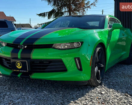 Зелений Шевроле Камаро, об'ємом двигуна 2 л та пробігом 71 тис. км за 20999 $, фото 2 на Automoto.ua