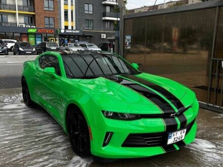 Зеленый Шевроле Камаро, объемом двигателя 2 л и пробегом 70 тыс. км за 20500 $, фото 1 на Automoto.ua