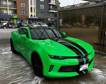 Зеленый Шевроле Камаро, объемом двигателя 2 л и пробегом 70 тыс. км за 20500 $, фото 1 на Automoto.ua