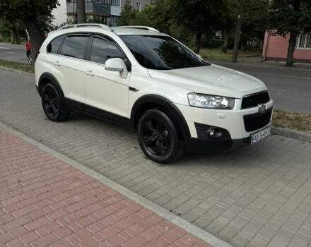 Белый Шевроле Каптива, объемом двигателя 2.23 л и пробегом 224 тыс. км за 12350 $, фото 1 на Automoto.ua