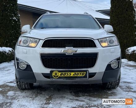 Белый Шевроле Каптива, объемом двигателя 2.2 л и пробегом 193 тыс. км за 11600 $, фото 1 на Automoto.ua