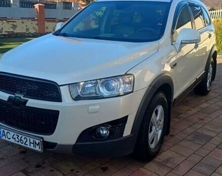 Белый Шевроле Каптива, объемом двигателя 2.23 л и пробегом 205 тыс. км за 11900 $, фото 1 на Automoto.ua