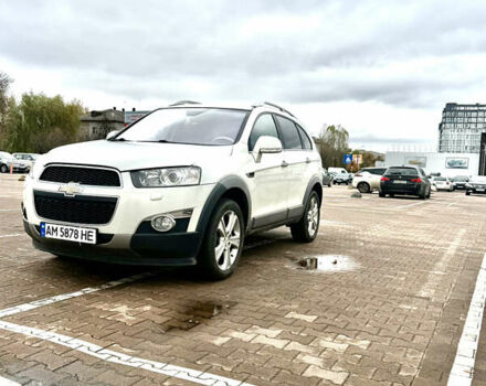 Белый Шевроле Каптива, объемом двигателя 2.23 л и пробегом 178 тыс. км за 10900 $, фото 1 на Automoto.ua