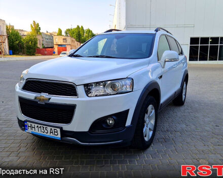 Белый Шевроле Каптива, объемом двигателя 2.2 л и пробегом 115 тыс. км за 13000 $, фото 1 на Automoto.ua