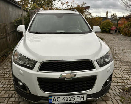Шевроле Каптива 2013 в Луцке на Automoto.ua Белый Шевроле Каптива, объемом двигателя 2.23 л и пробегом 201 тыс. км за 10000 $, фото 2 на Automoto.ua