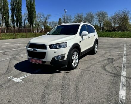 Белый Шевроле Каптива, объемом двигателя 2.2 л и пробегом 171 тыс. км за 11700 $, фото 1 на Automoto.ua
