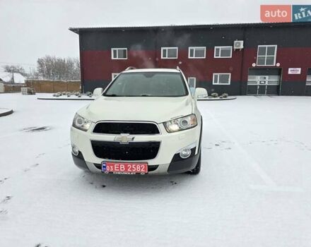 Белый Шевроле Каптива, объемом двигателя 2.2 л и пробегом 189 тыс. км за 11500 $, фото 1 на Automoto.ua