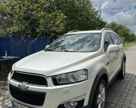 Белый Шевроле Каптива, объемом двигателя 2.2 л и пробегом 162 тыс. км за 11000 $, фото 1 на Automoto.ua