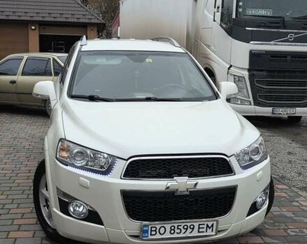 Білий Шевроле Каптіва, об'ємом двигуна 2.2 л та пробігом 173 тис. км за 9700 $, фото 1 на Automoto.ua