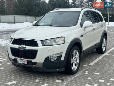 Білий Шевроле Каптіва, об'ємом двигуна 2.2 л та пробігом 180 тис. км за 11700 $, фото 1 на Automoto.ua