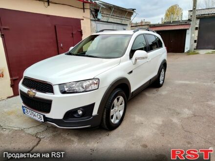Белый Шевроле Каптива, объемом двигателя 2.4 л и пробегом 95 тыс. км за 13000 $, фото 1 на Automoto.ua