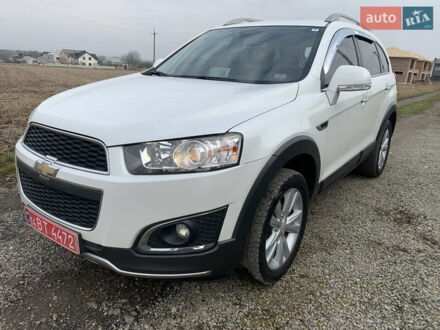 Білий Шевроле Каптіва, об'ємом двигуна 2 л та пробігом 186 тис. км за 12400 $, фото 1 на Automoto.ua