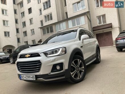 Білий Шевроле Каптіва, об'ємом двигуна 1.96 л та пробігом 184 тис. км за 14999 $, фото 1 на Automoto.ua