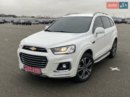 Шевроле Каптива 2016 в Киеве на Automoto.ua Белый Шевроле Каптива, объемом двигателя 2 л и пробегом 83 тыс. км за 16800 $, фото 1 на Automoto.ua