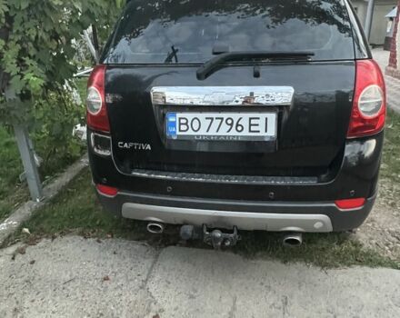 Черный Шевроле Каптива, объемом двигателя 2 л и пробегом 240 тыс. км за 7600 $, фото 9 на Automoto.ua