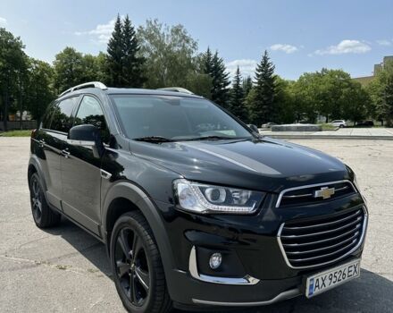 Черный Шевроле Каптива, объемом двигателя 2.4 л и пробегом 150 тыс. км за 15000 $, фото 2 на Automoto.ua