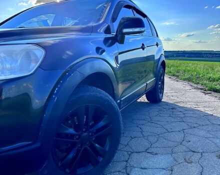 Черный Шевроле Каптива, объемом двигателя 2 л и пробегом 250 тыс. км за 7500 $, фото 7 на Automoto.ua