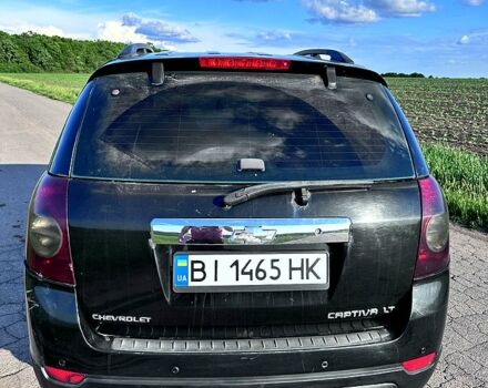 Черный Шевроле Каптива, объемом двигателя 2 л и пробегом 250 тыс. км за 7500 $, фото 4 на Automoto.ua