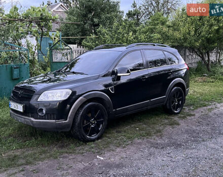 Черный Шевроле Каптива, объемом двигателя 2.4 л и пробегом 250 тыс. км за 8100 $, фото 5 на Automoto.ua