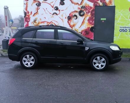 Черный Шевроле Каптива, объемом двигателя 2.4 л и пробегом 285 тыс. км за 6450 $, фото 18 на Automoto.ua
