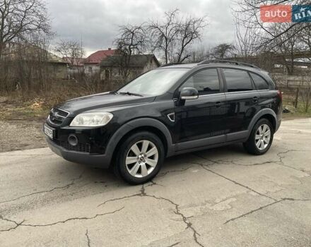 Черный Шевроле Каптива, объемом двигателя 2 л и пробегом 230 тыс. км за 8200 $, фото 12 на Automoto.ua