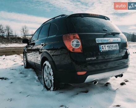 Черный Шевроле Каптива, объемом двигателя 2.4 л и пробегом 172 тыс. км за 8500 $, фото 4 на Automoto.ua