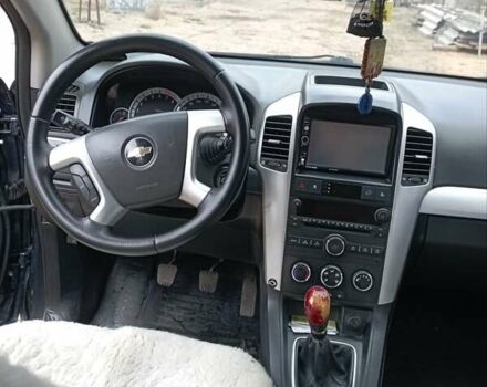 Черный Шевроле Каптива, объемом двигателя 2.4 л и пробегом 234 тыс. км за 8800 $, фото 4 на Automoto.ua