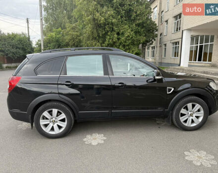Черный Шевроле Каптива, объемом двигателя 2.41 л и пробегом 243 тыс. км за 8000 $, фото 13 на Automoto.ua