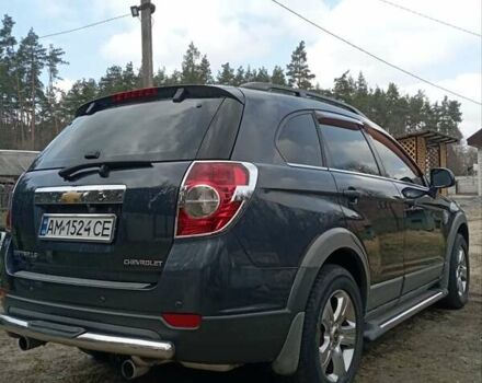 Черный Шевроле Каптива, объемом двигателя 2.4 л и пробегом 234 тыс. км за 8800 $, фото 5 на Automoto.ua