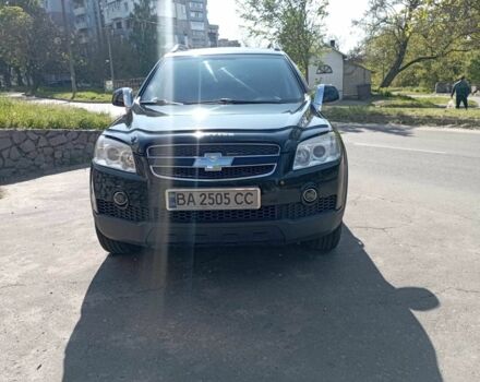 Черный Шевроле Каптива, объемом двигателя 2.4 л и пробегом 230 тыс. км за 7500 $, фото 6 на Automoto.ua