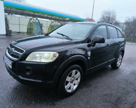 Черный Шевроле Каптива, объемом двигателя 2.4 л и пробегом 285 тыс. км за 6450 $, фото 2 на Automoto.ua