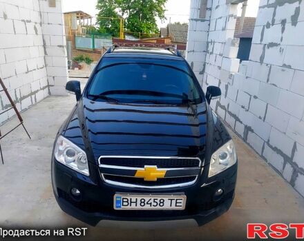 Черный Шевроле Каптива, объемом двигателя 2.4 л и пробегом 186 тыс. км за 7800 $, фото 6 на Automoto.ua