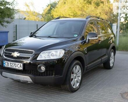 Черный Шевроле Каптива, объемом двигателя 2 л и пробегом 216 тыс. км за 8500 $, фото 23 на Automoto.ua