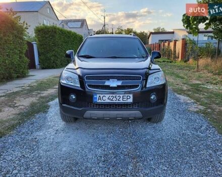 Черный Шевроле Каптива, объемом двигателя 2.41 л и пробегом 267 тыс. км за 8500 $, фото 1 на Automoto.ua