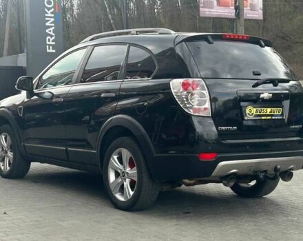 Черный Шевроле Каптива, объемом двигателя 2 л и пробегом 177 тыс. км за 9500 $, фото 3 на Automoto.ua